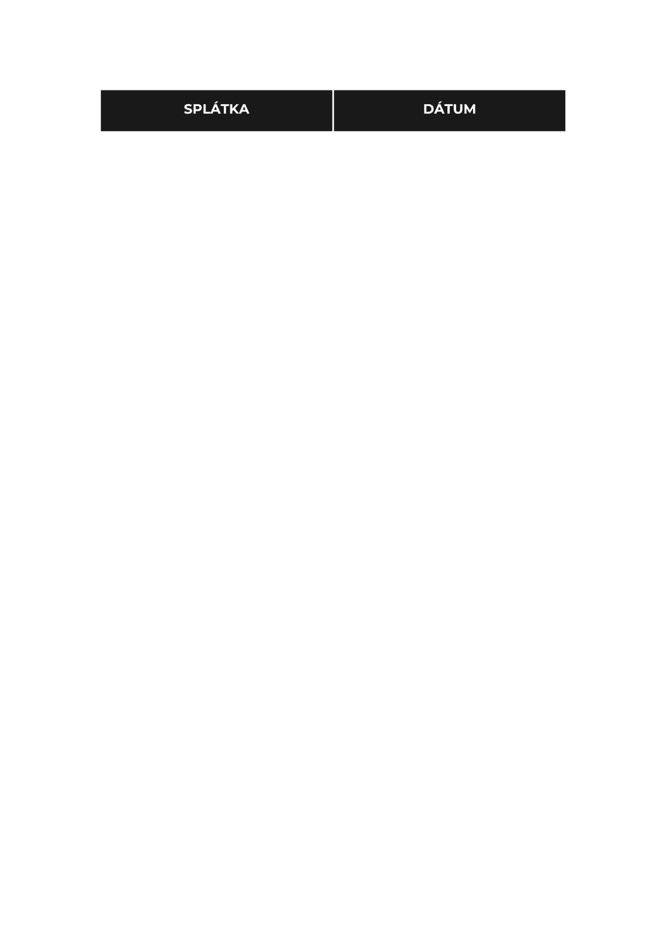 membership installments
